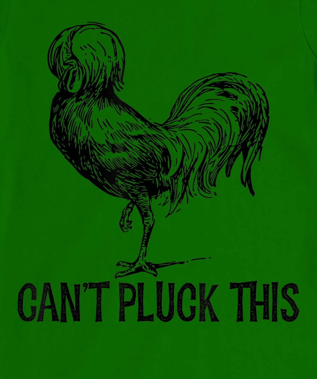 Womens Can't Pluck This Funny Chicken Polish Rooster Men's Women's T-Shirt, Women T-Shirt