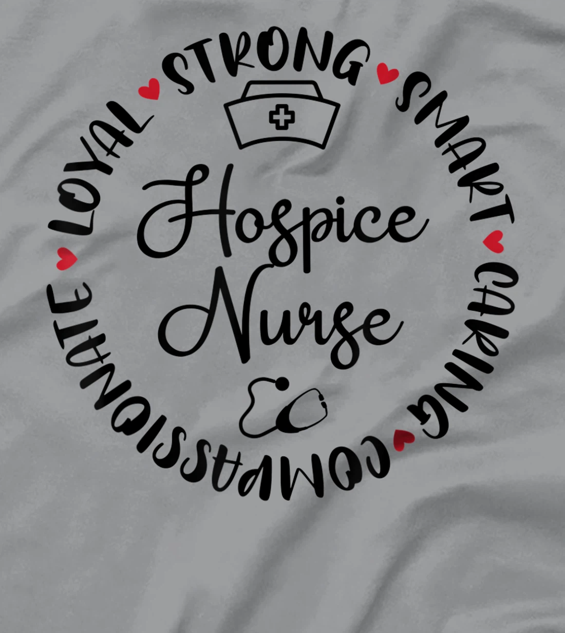Womens Hospice Nurse Accessories Nurses Graduation Medical Love T-Shirt, Women T-Shirt