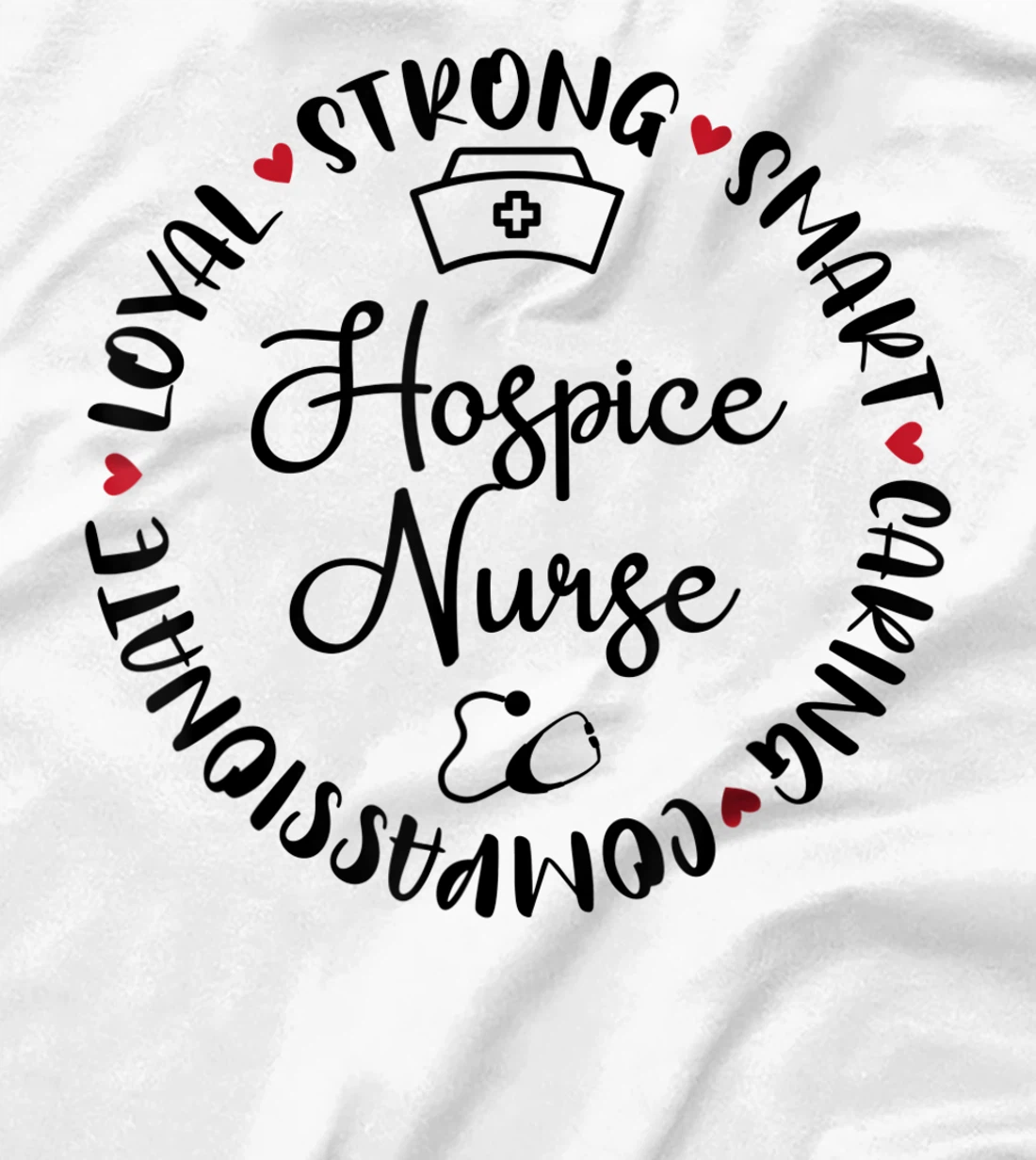 Womens Hospice Nurse Accessories Nurses Graduation Medical Love T-Shirt, Women T-Shirt