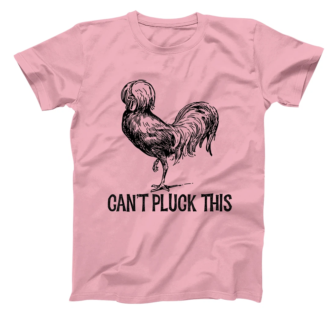 Womens Can't Pluck This Funny Chicken Polish Rooster Men's Women's T-Shirt, Women T-Shirt