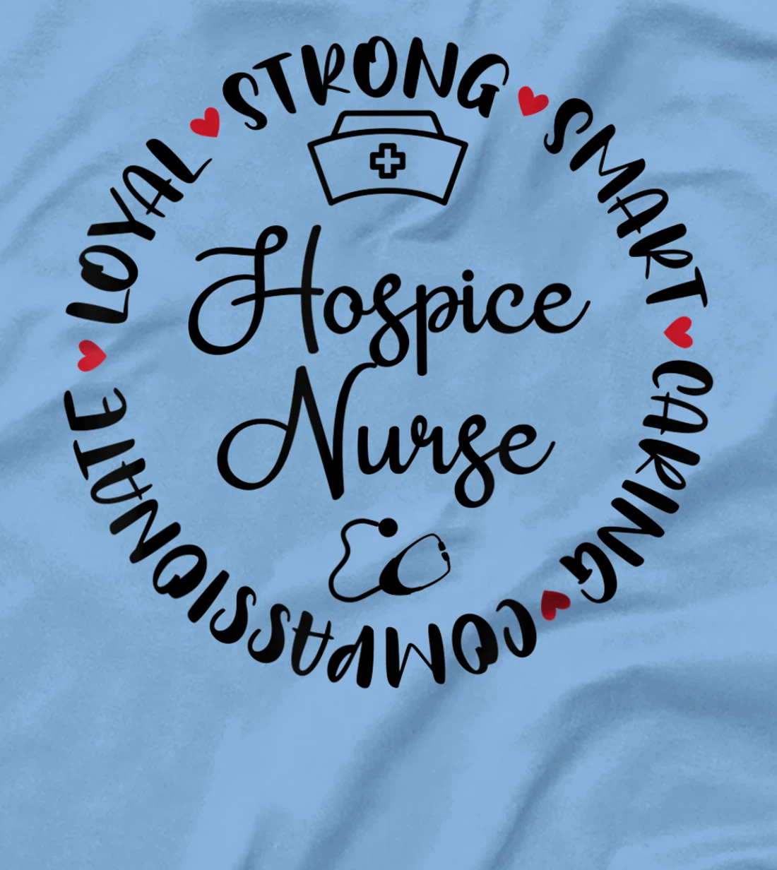 Womens Hospice Nurse Accessories Nurses Graduation Medical Love T-Shirt, Women T-Shirt