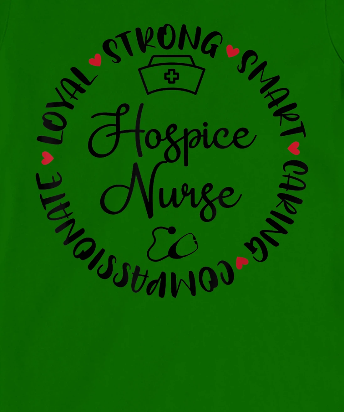 Womens Hospice Nurse Accessories Nurses Graduation Medical Love T-Shirt, Women T-Shirt