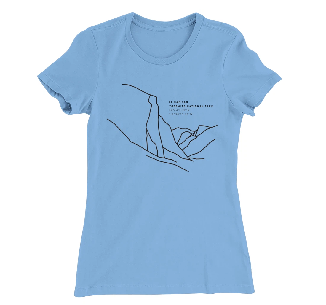 Womens Places Around The World: El Capitan, Yosemite National Park T-Shirt, Kid T-Shirt and Women T-Shirt