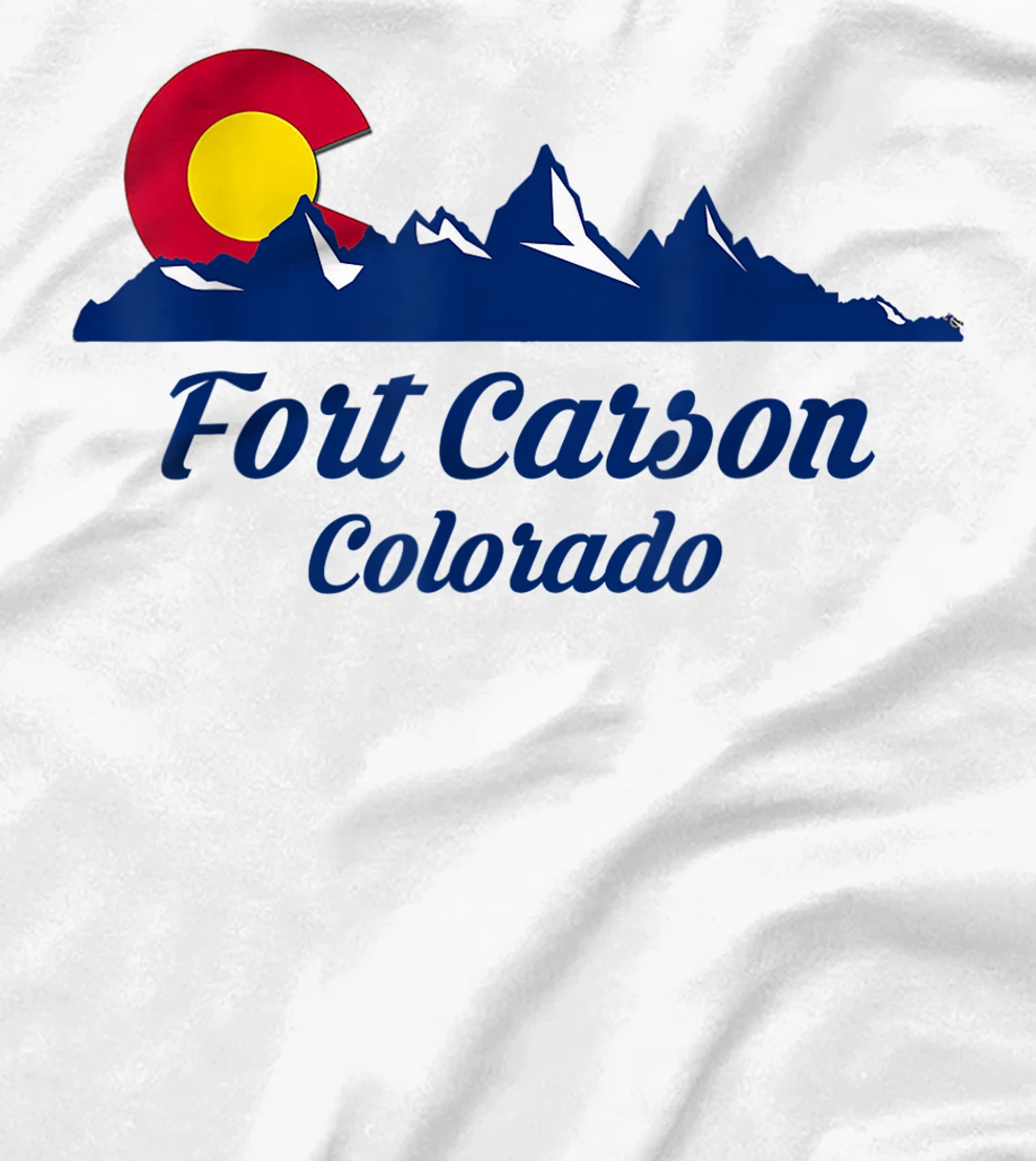 Womens Fort Carson Colorado Flag City CO State Hiking Tourist Gift T-Shirt, Kid T-Shirt and Women T-Shirt