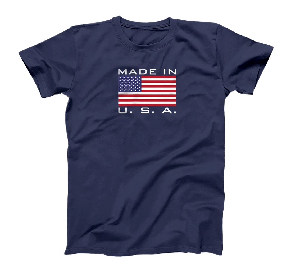MADE IN USA MADE IN AMERICA US FLAG STARS AND STRIPES COLOR T-Shirt, Kid T-Shirt and Women T-Shirt