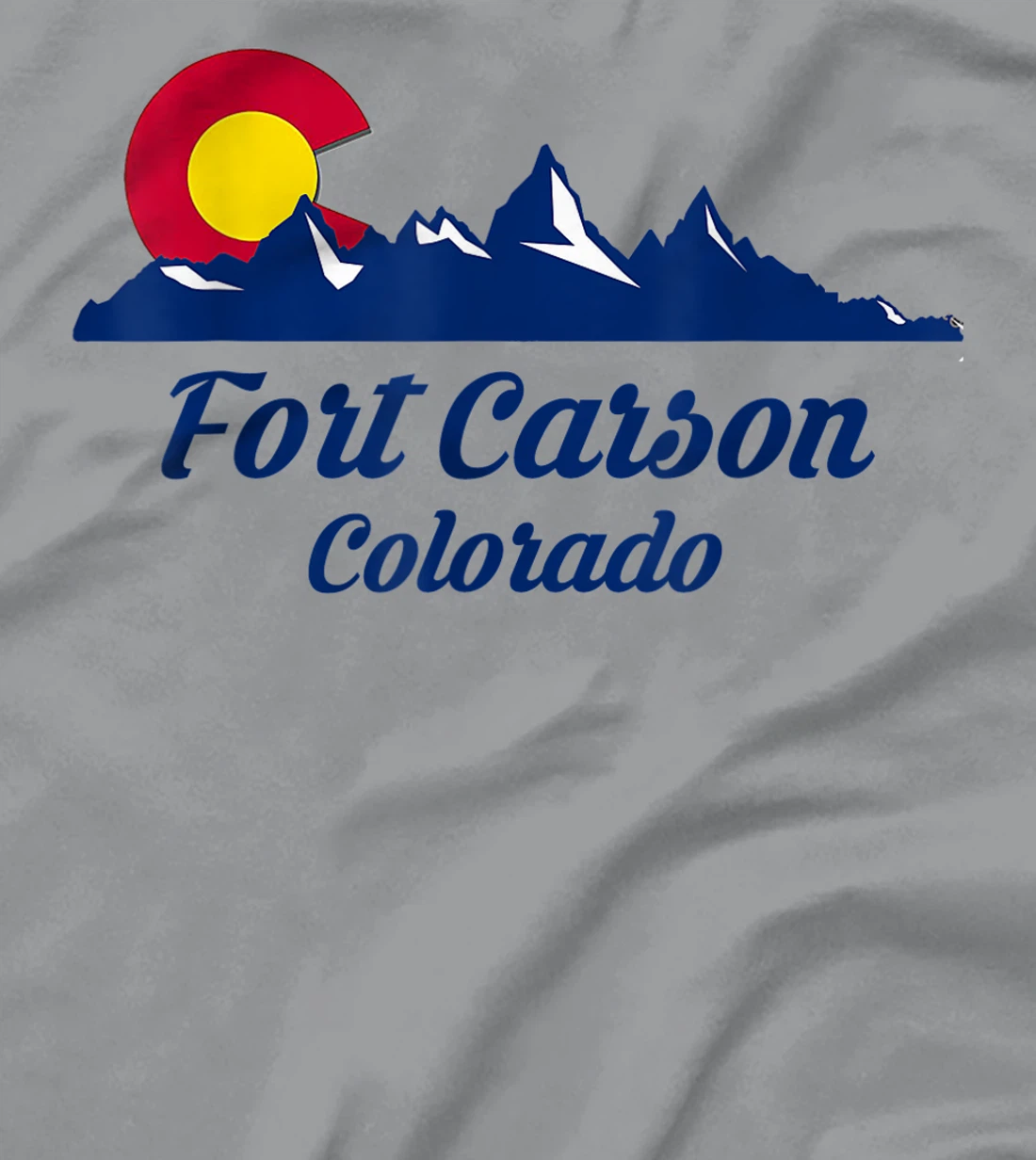 Womens Fort Carson Colorado Flag City CO State Hiking Tourist Gift T-Shirt, Kid T-Shirt and Women T-Shirt