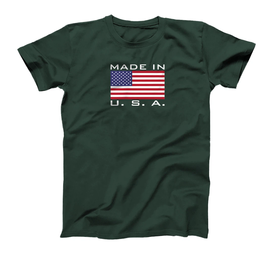 MADE IN USA MADE IN AMERICA US FLAG STARS AND STRIPES COLOR T-Shirt, Kid T-Shirt and Women T-Shirt