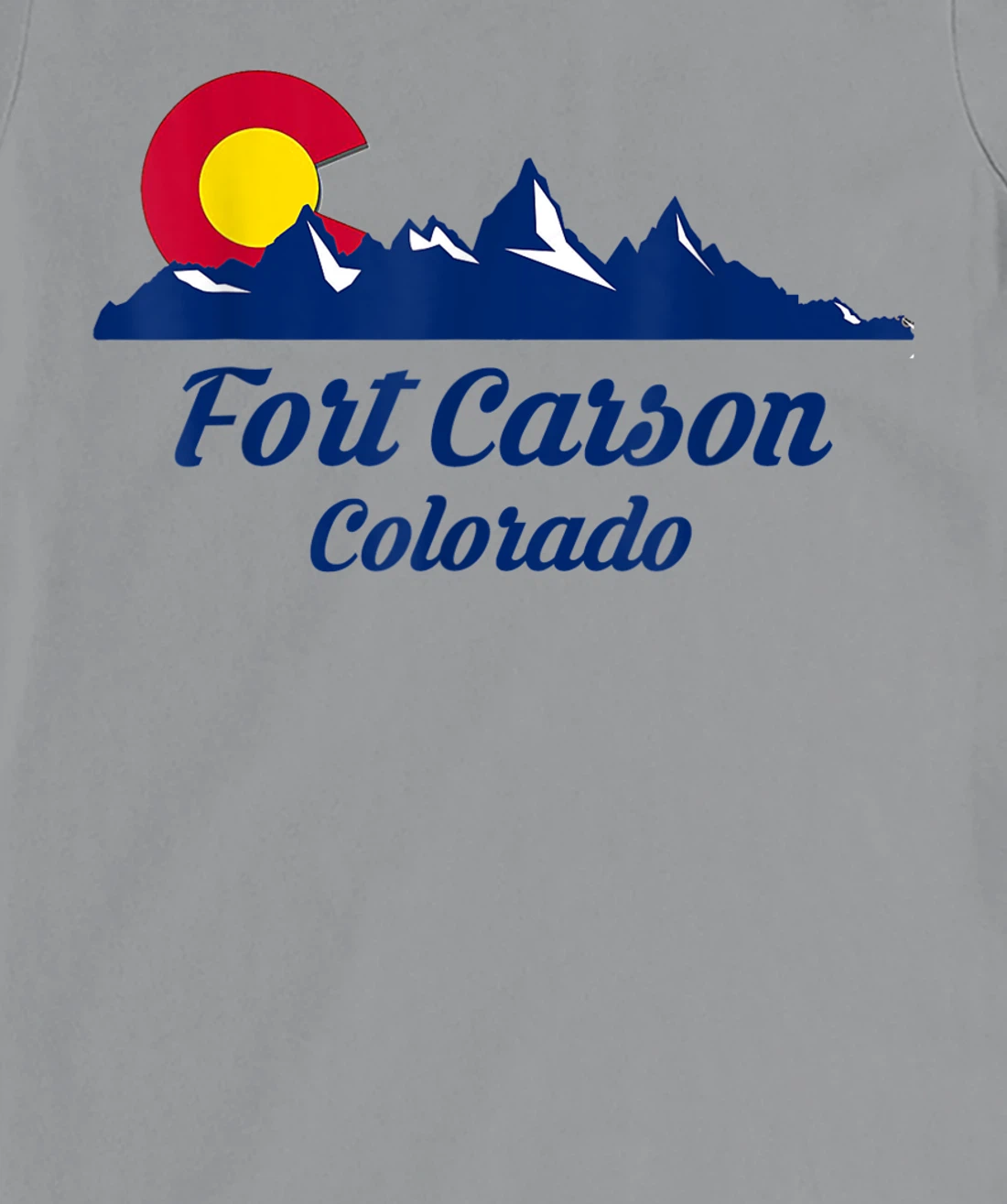 Womens Fort Carson Colorado Flag City CO State Hiking Tourist Gift T-Shirt, Kid T-Shirt and Women T-Shirt