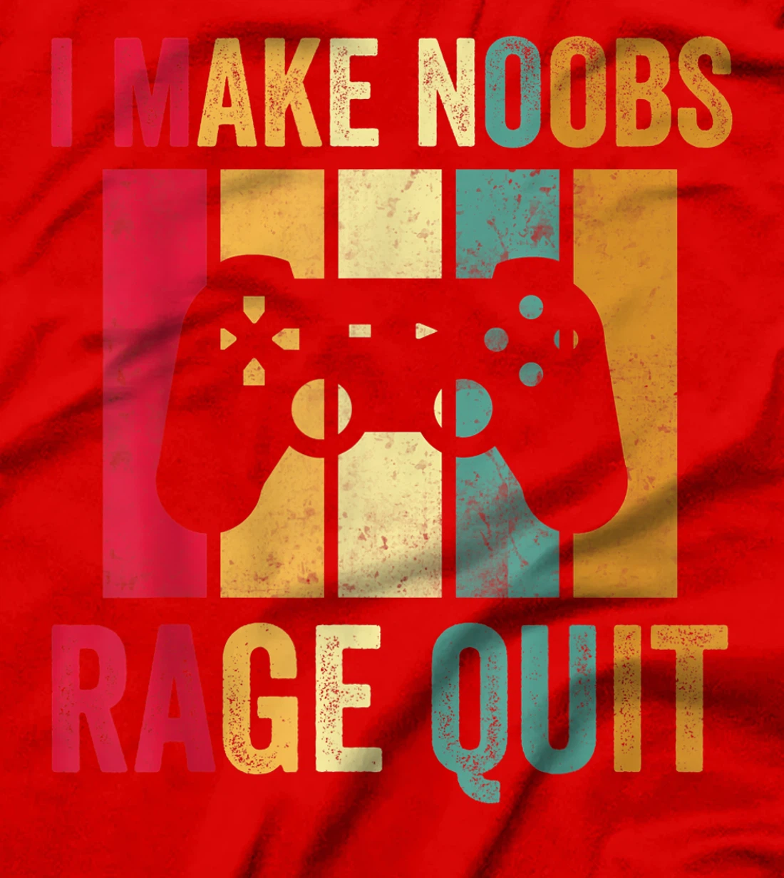 Vintage Gamer Shirt I Make Noobs Rage Quit Gaming Men Boys T-Shirt, Kid T-Shirt and Women T-Shirt