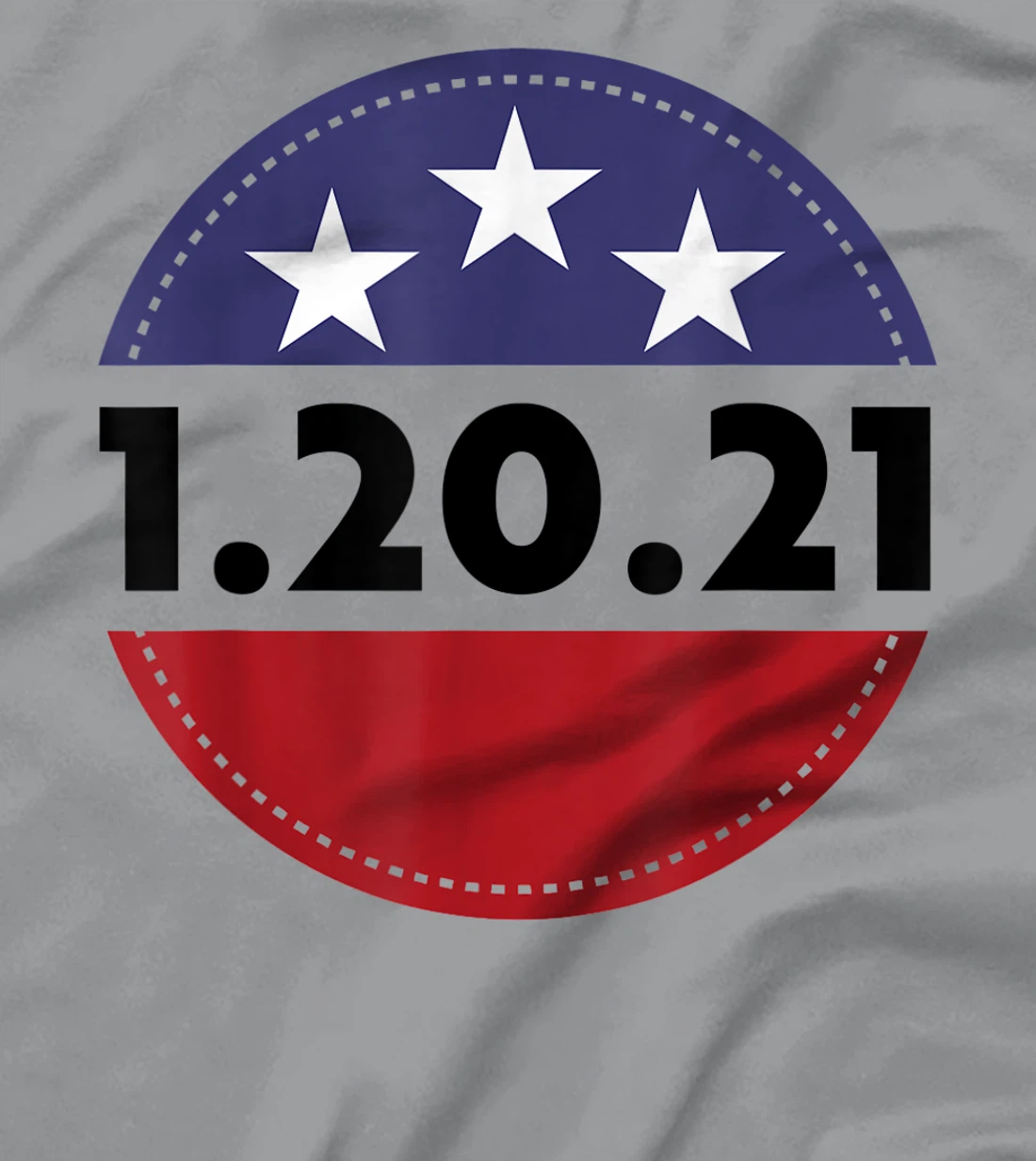 Womens Biden Harris Inauguration Day USA Flag Circle 1.20.21 T-Shirt, Women T-Shirt