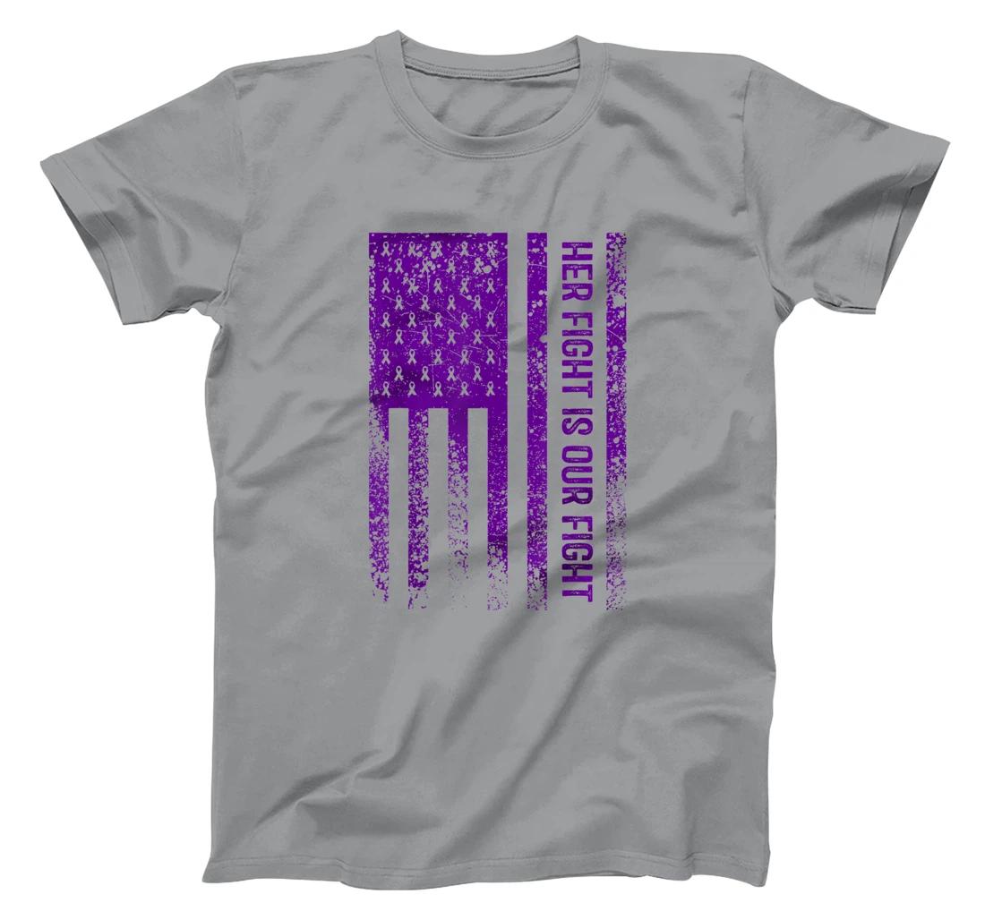 Womens Her Fight Is Our Fight Lupus Awareness T-Shirt, Kid T-Shirt and Women T-Shirt