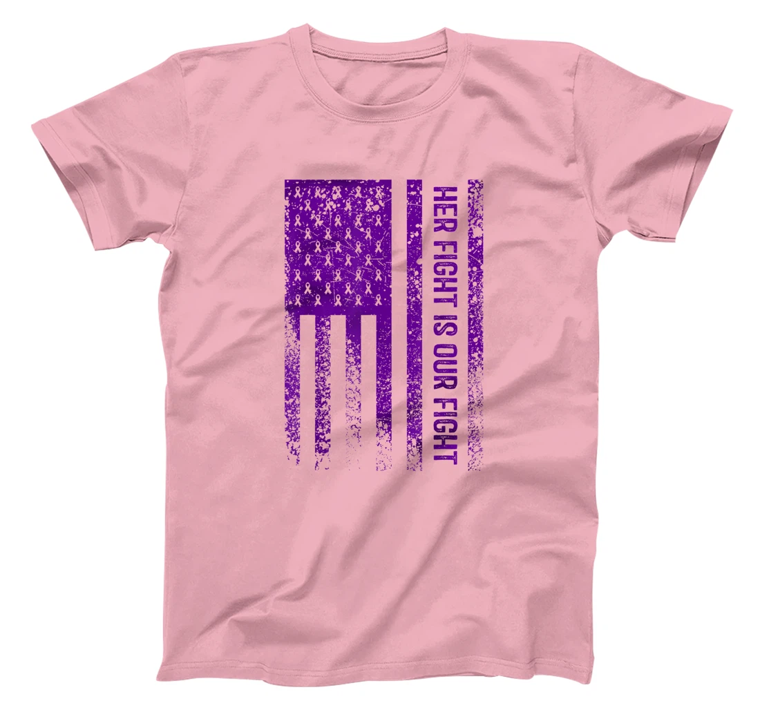 Womens Her Fight Is Our Fight Lupus Awareness T-Shirt, Kid T-Shirt and Women T-Shirt