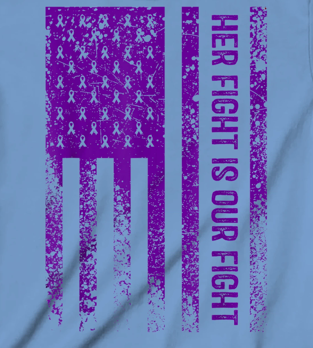 Womens Her Fight Is Our Fight Lupus Awareness T-Shirt, Kid T-Shirt and Women T-Shirt