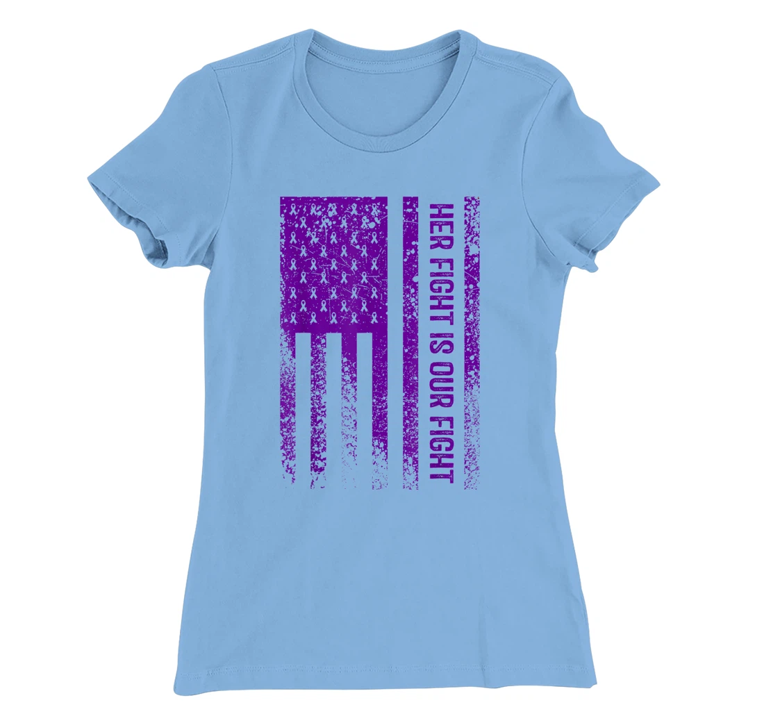 Womens Her Fight Is Our Fight Lupus Awareness T-Shirt, Kid T-Shirt and Women T-Shirt