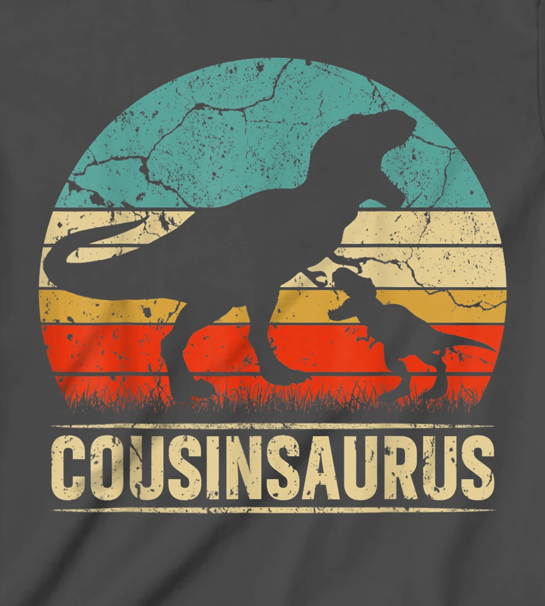 Cousinsaurus T Rex Dinosaur Cousin Saurus Family Matching T-Shirt, Kid T-Shirt and Women T-Shirt
