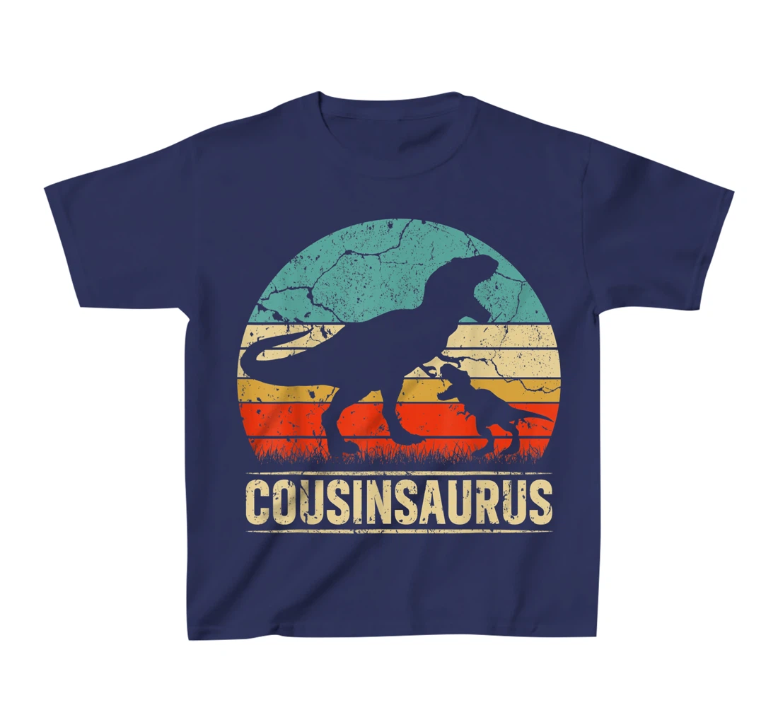 Cousinsaurus T Rex Dinosaur Cousin Saurus Family Matching T-Shirt, Kid T-Shirt and Women T-Shirt