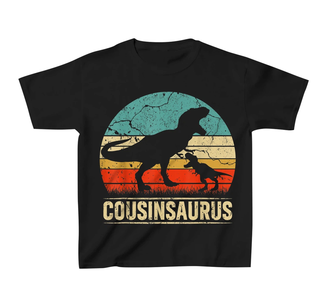 Cousinsaurus T Rex Dinosaur Cousin Saurus Family Matching T-Shirt, Kid T-Shirt and Women T-Shirt