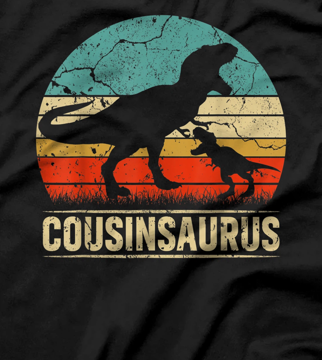 Cousinsaurus T Rex Dinosaur Cousin Saurus Family Matching T-Shirt, Kid T-Shirt and Women T-Shirt