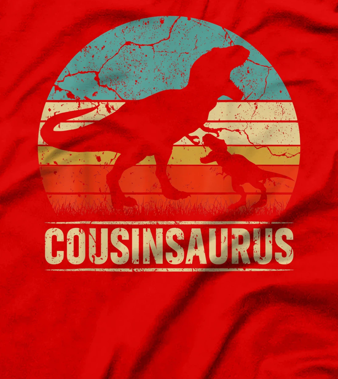 Cousinsaurus T Rex Dinosaur Cousin Saurus Family Matching T-Shirt, Kid T-Shirt and Women T-Shirt