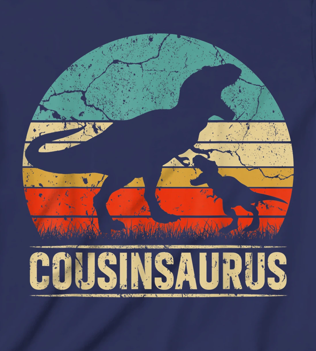 Cousinsaurus T Rex Dinosaur Cousin Saurus Family Matching T-Shirt, Kid T-Shirt and Women T-Shirt