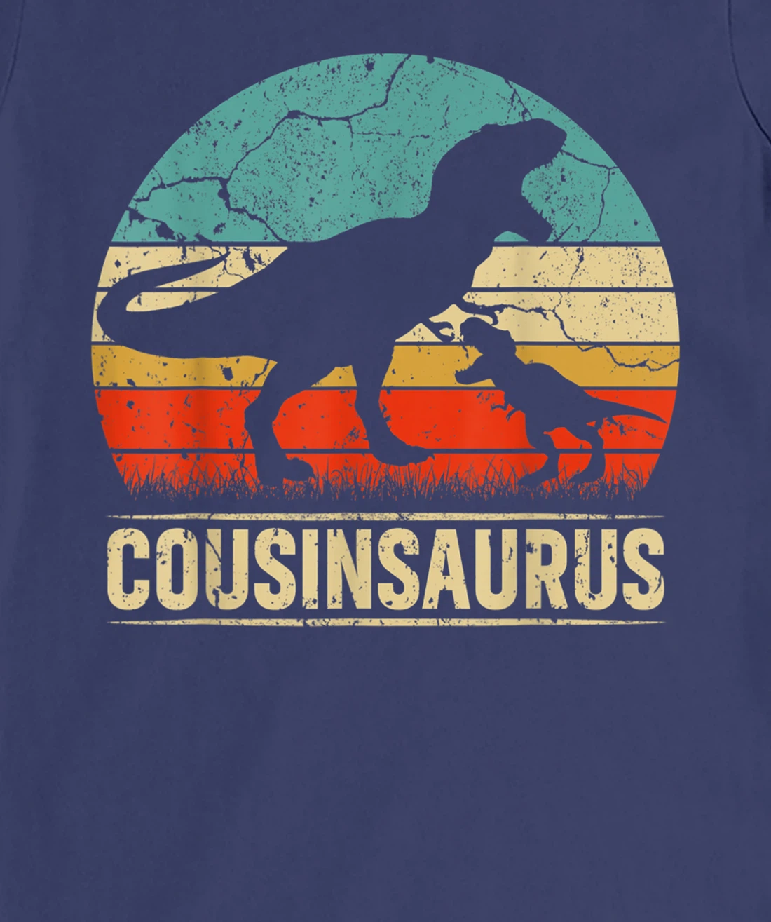 Cousinsaurus T Rex Dinosaur Cousin Saurus Family Matching T-Shirt, Kid T-Shirt and Women T-Shirt