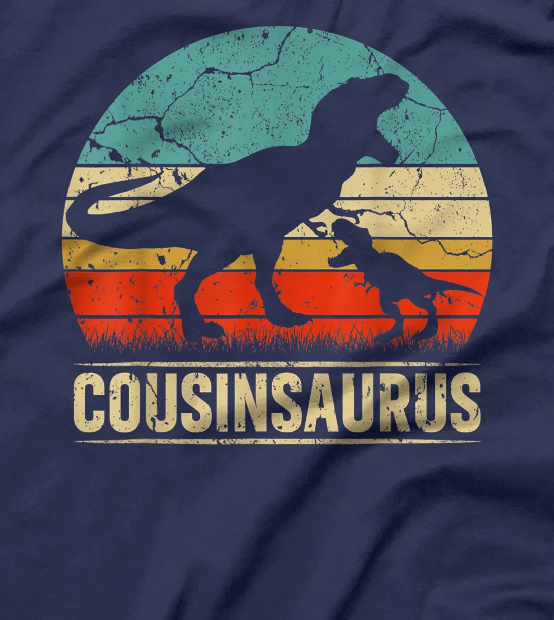 Cousinsaurus T Rex Dinosaur Cousin Saurus Family Matching T-Shirt, Kid T-Shirt and Women T-Shirt