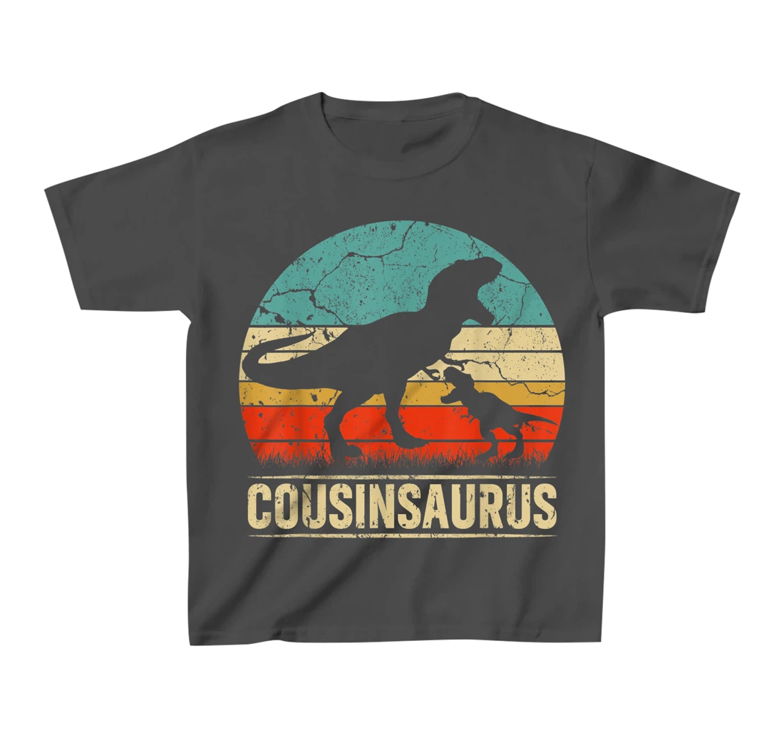 Cousinsaurus T Rex Dinosaur Cousin Saurus Family Matching T-Shirt, Kid T-Shirt and Women T-Shirt