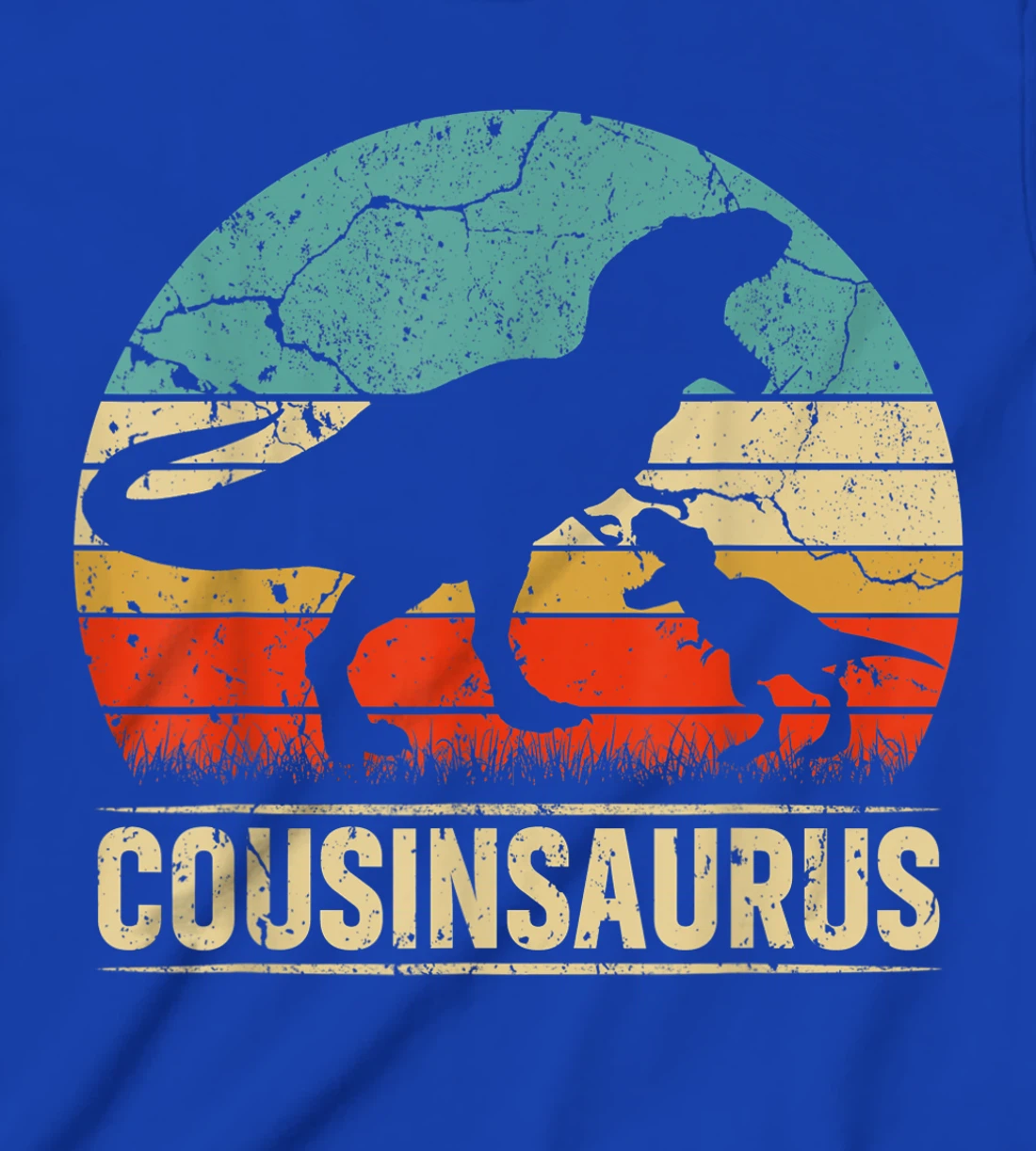Cousinsaurus T Rex Dinosaur Cousin Saurus Family Matching T-Shirt, Kid T-Shirt and Women T-Shirt