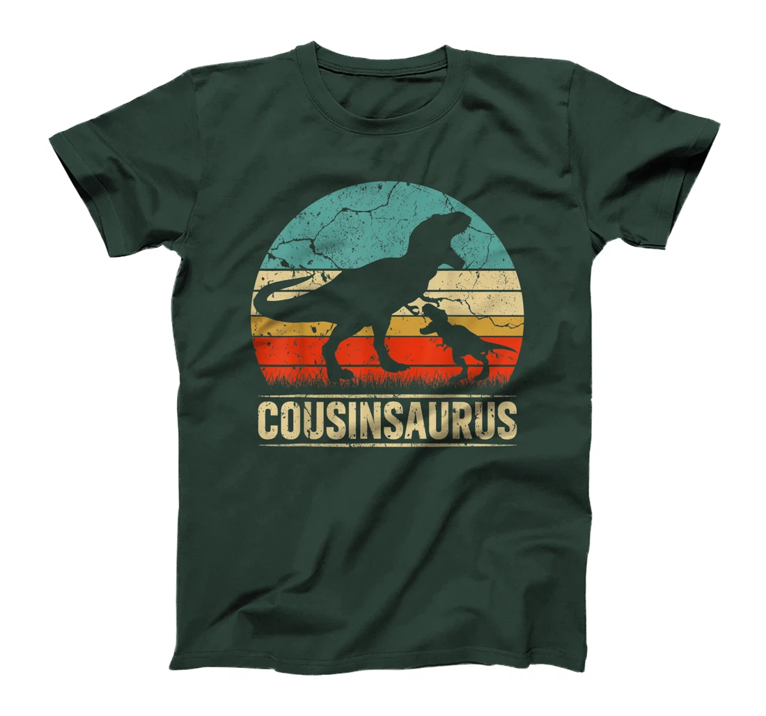 Cousinsaurus T Rex Dinosaur Cousin Saurus Family Matching T-Shirt, Kid T-Shirt and Women T-Shirt
