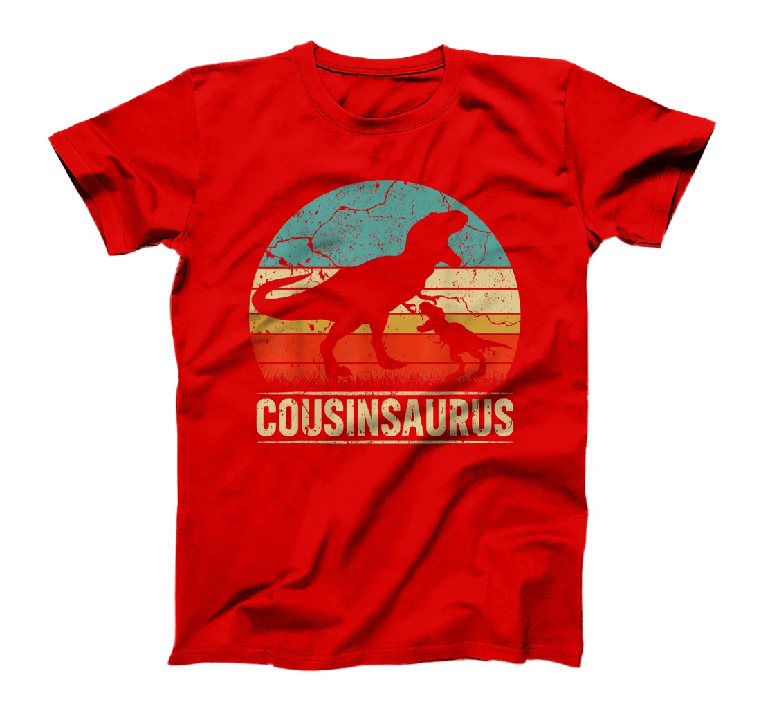 Cousinsaurus T Rex Dinosaur Cousin Saurus Family Matching T-Shirt, Kid T-Shirt and Women T-Shirt
