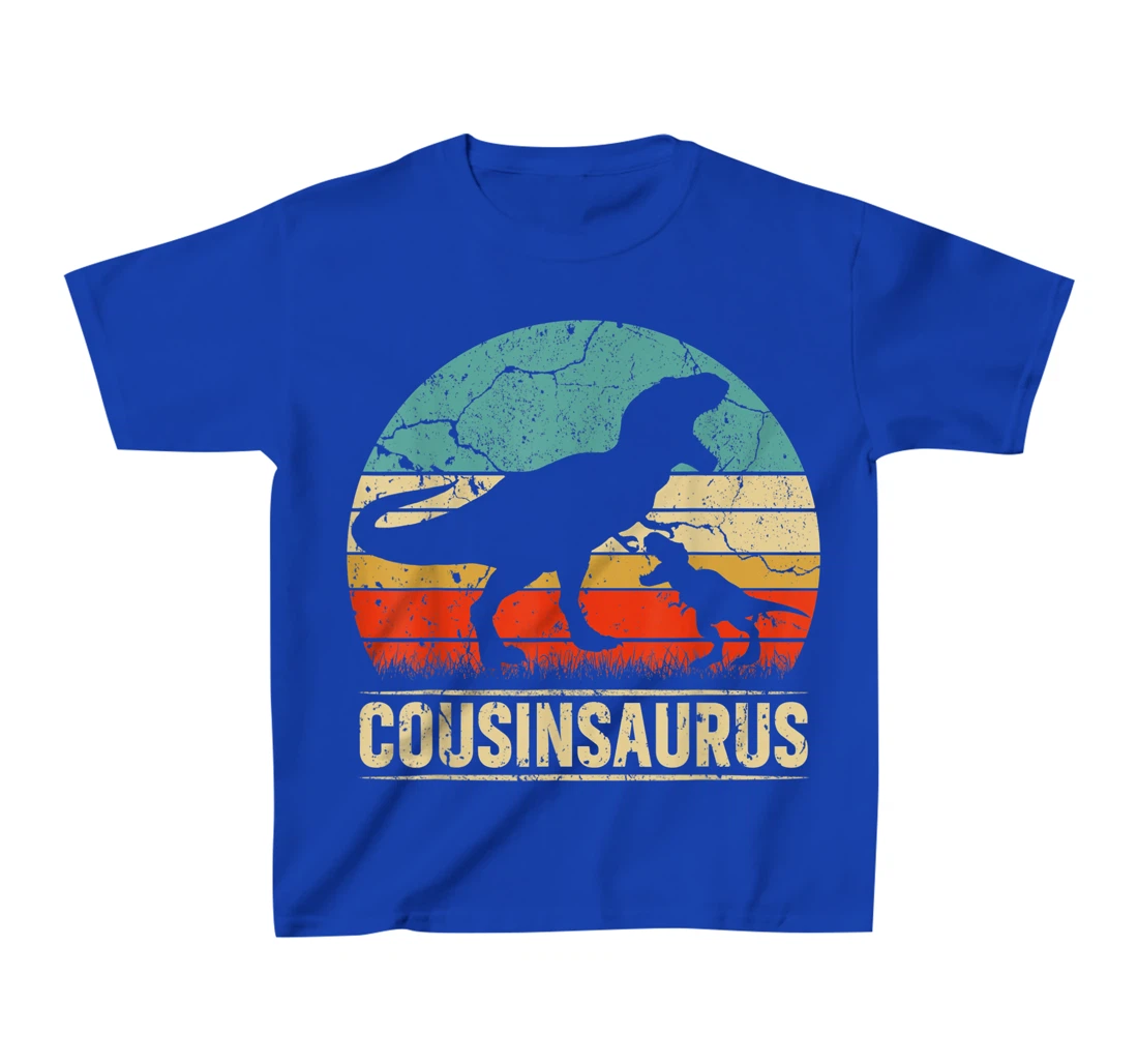 Cousinsaurus T Rex Dinosaur Cousin Saurus Family Matching T-Shirt, Kid T-Shirt and Women T-Shirt