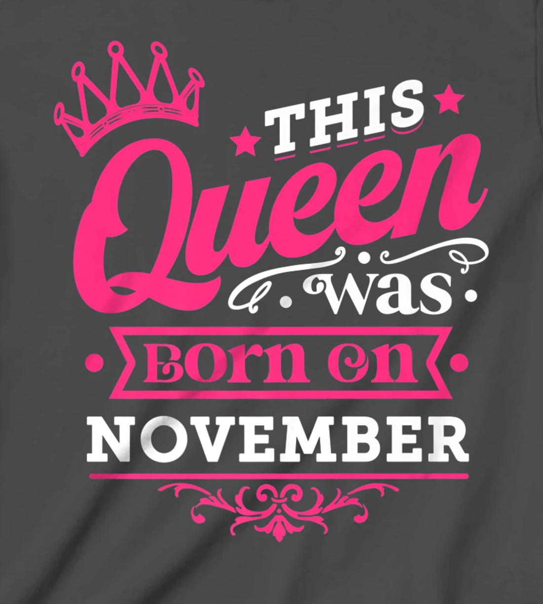 Enjoy Miss November Tee, This Queen Was Born On November T-Shirt, Kid T-Shirt and Women T-Shirt