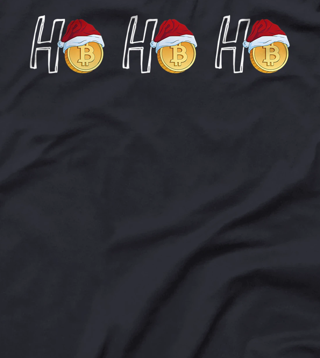 Crypto Lovers HoHoHo Santa Bitcoin Men Women T-Shirt, Kid T-Shirt and Women T-Shirt