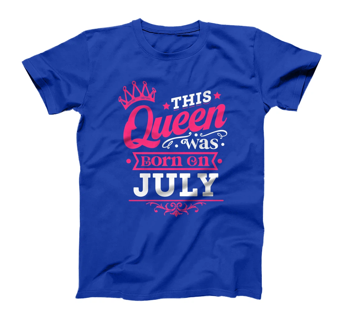 Wear Miss July Graphic Tee, This Queen Was Born On July T-Shirt, Kid T-Shirt and Women T-Shirt