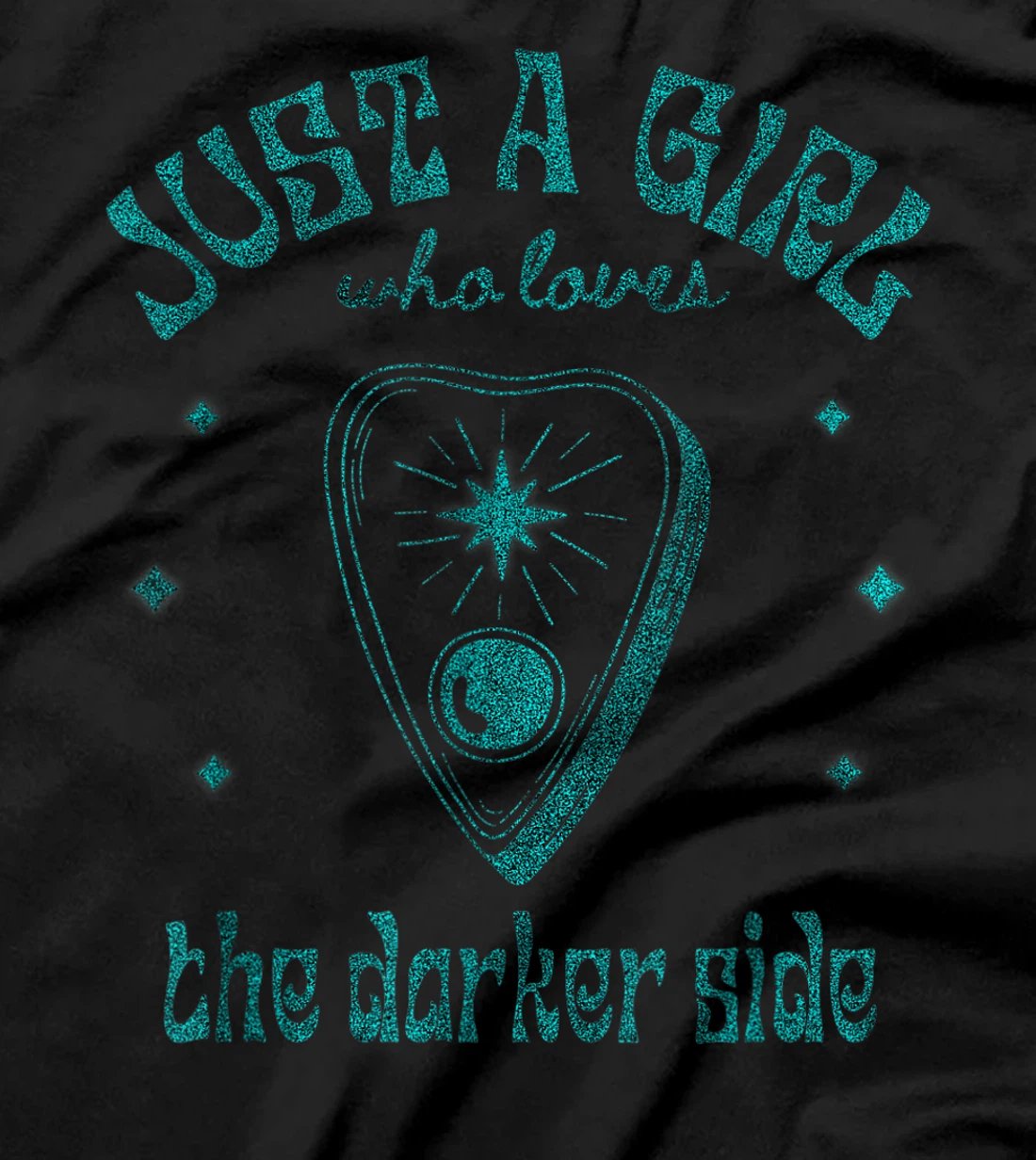 Just a Girl Who Loves The Darker Side, Goth, Wicca, Occult T-Shirt, Kid T-Shirt and Women T-Shirt