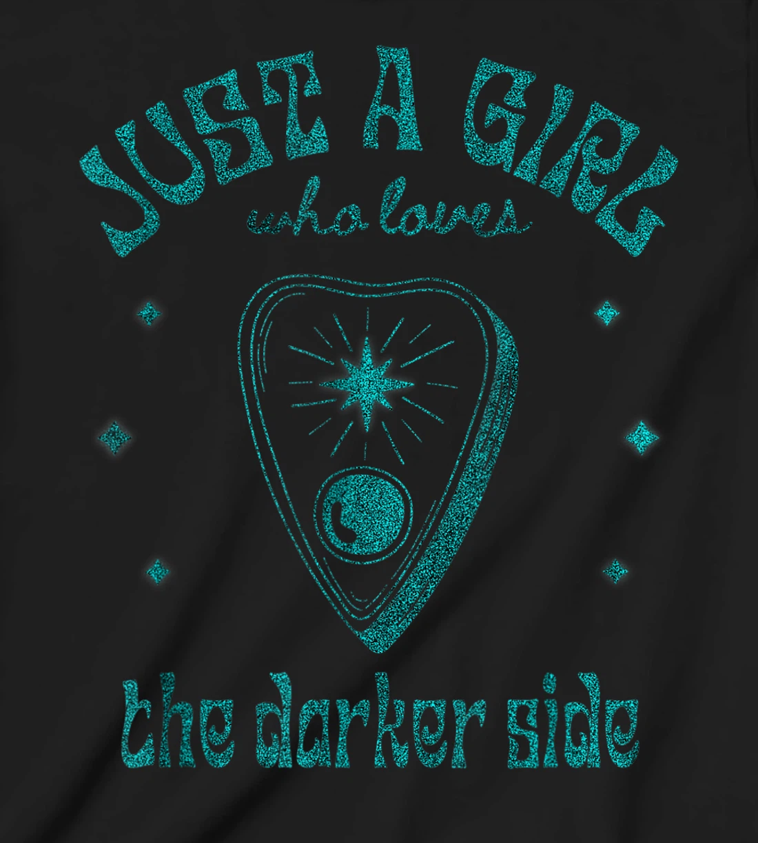 Just a Girl Who Loves The Darker Side, Goth, Wicca, Occult T-Shirt, Kid T-Shirt and Women T-Shirt