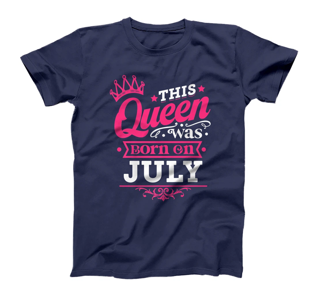 Wear Miss July Graphic Tee, This Queen Was Born On July T-Shirt, Kid T-Shirt and Women T-Shirt
