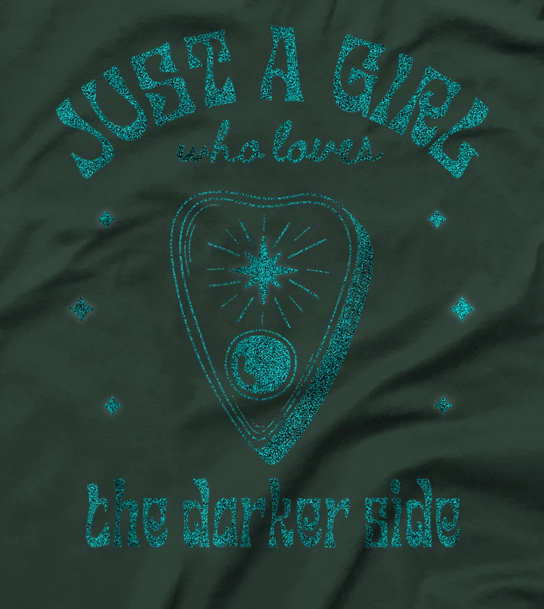 Just a Girl Who Loves The Darker Side, Goth, Wicca, Occult T-Shirt, Kid T-Shirt and Women T-Shirt