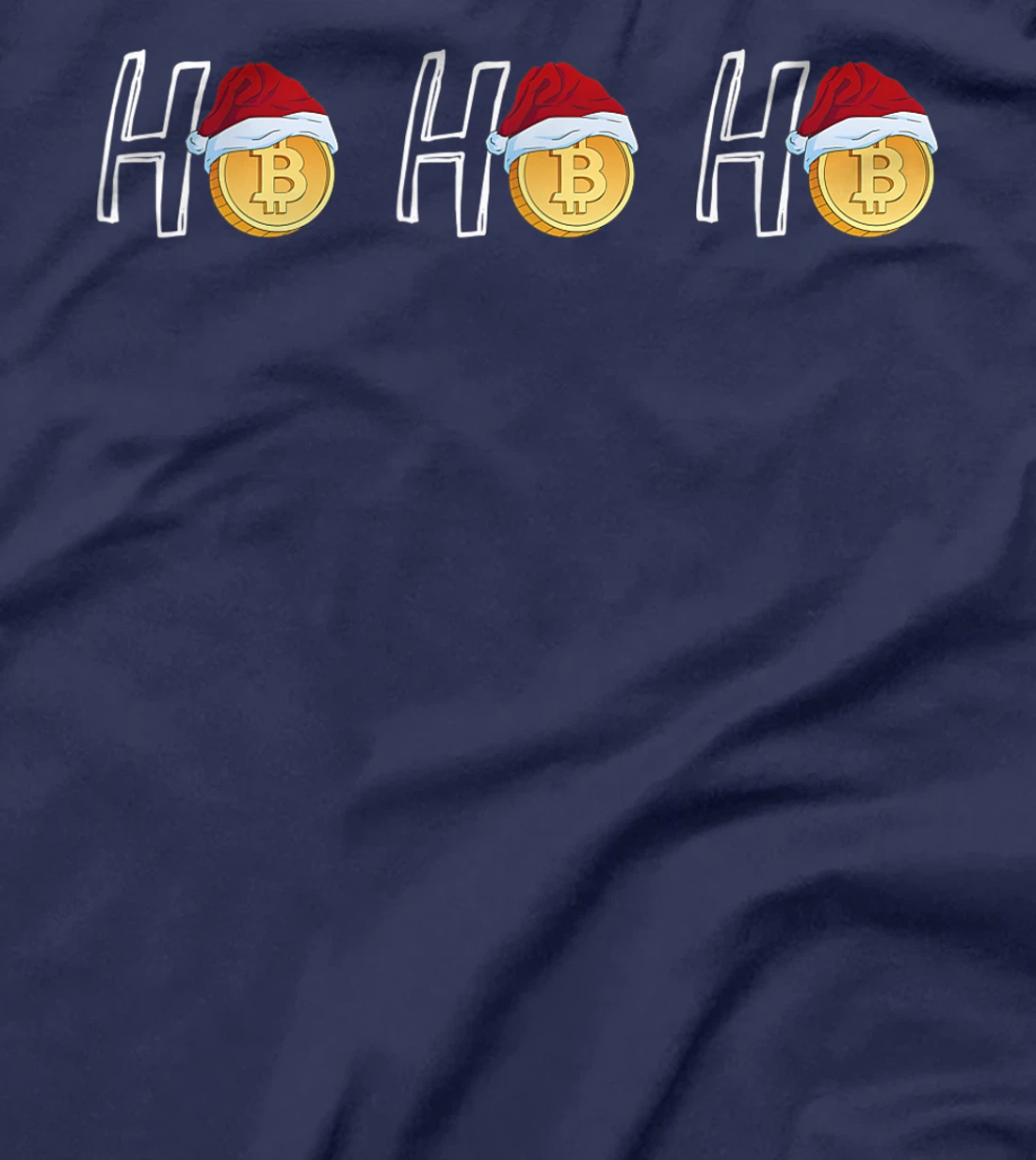 Crypto Lovers HoHoHo Santa Bitcoin Men Women T-Shirt, Kid T-Shirt and Women T-Shirt