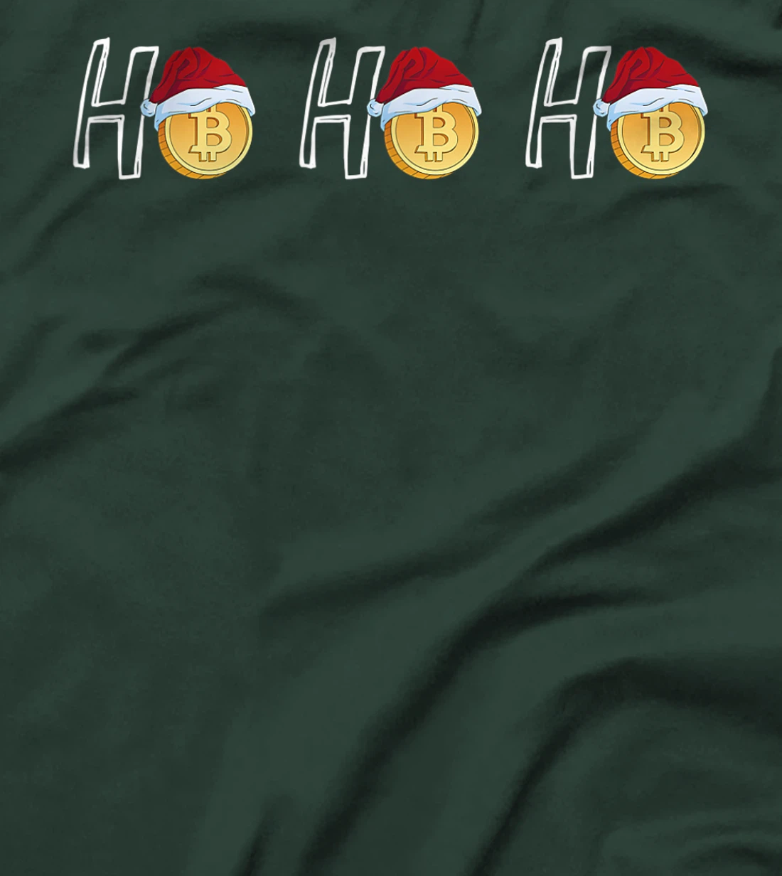 Crypto Lovers HoHoHo Santa Bitcoin Men Women T-Shirt, Kid T-Shirt and Women T-Shirt