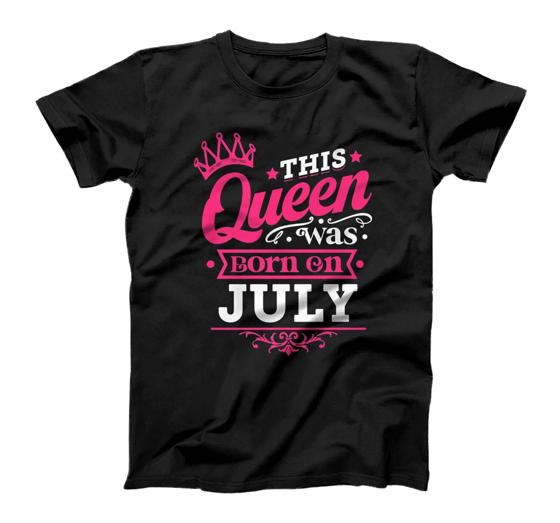Wear Miss July Graphic Tee, This Queen Was Born On July T-Shirt, Kid T-Shirt and Women T-Shirt