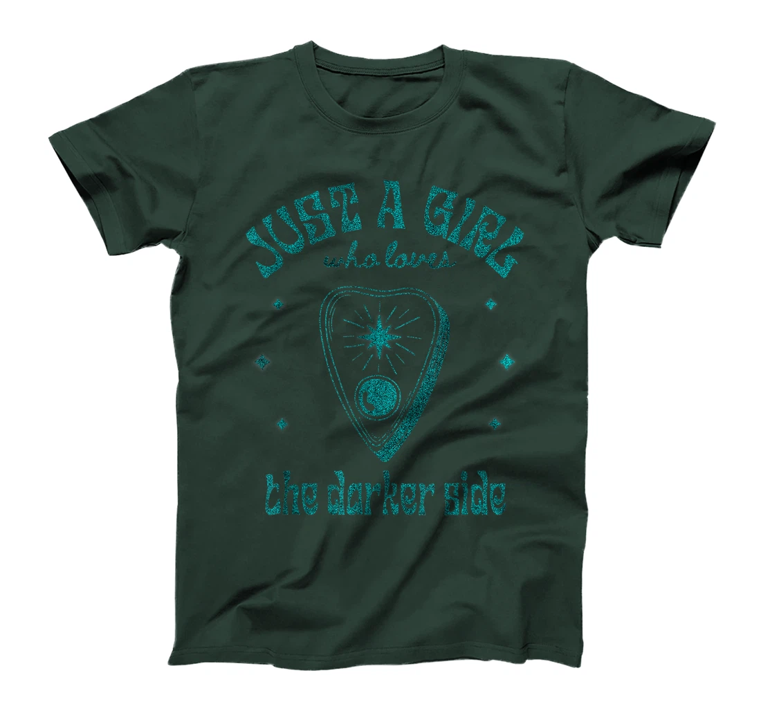 Just a Girl Who Loves The Darker Side, Goth, Wicca, Occult T-Shirt, Kid T-Shirt and Women T-Shirt