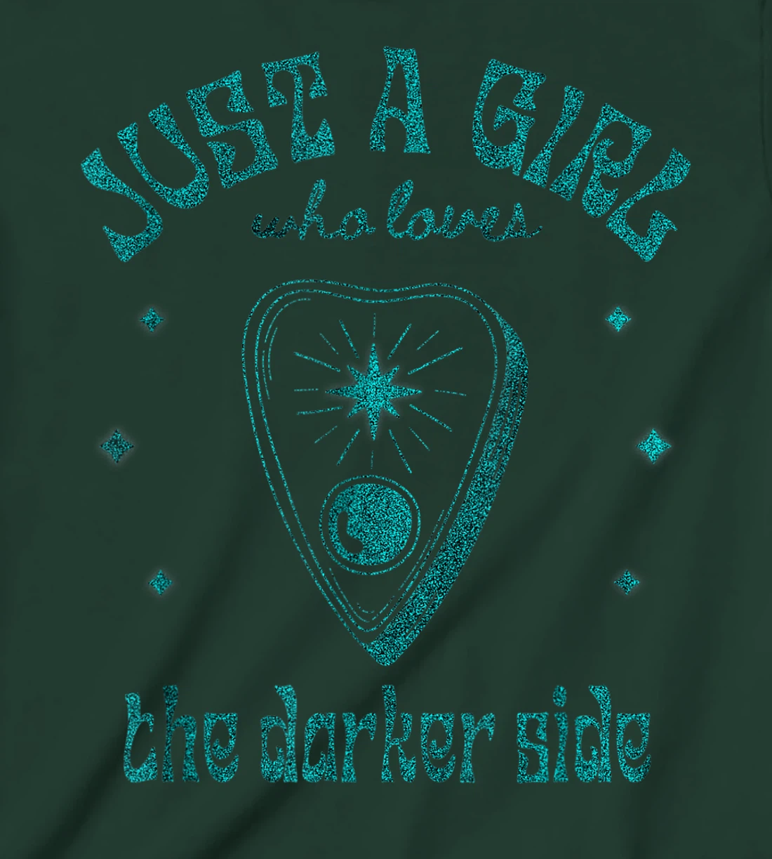 Just a Girl Who Loves The Darker Side, Goth, Wicca, Occult T-Shirt, Kid T-Shirt and Women T-Shirt
