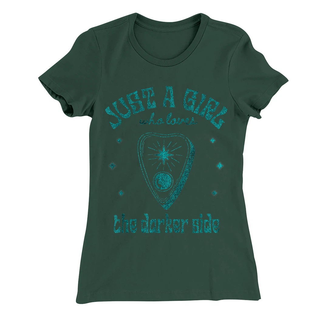 Just a Girl Who Loves The Darker Side, Goth, Wicca, Occult T-Shirt, Kid T-Shirt and Women T-Shirt