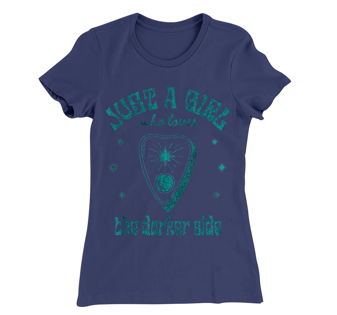 Just a Girl Who Loves The Darker Side, Goth, Wicca, Occult T-Shirt, Kid T-Shirt and Women T-Shirt