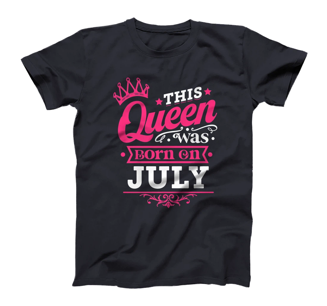 Wear Miss July Graphic Tee, This Queen Was Born On July T-Shirt, Kid T-Shirt and Women T-Shirt