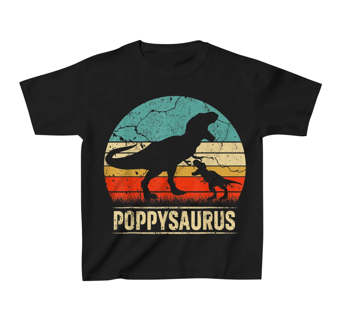 Poppysaurus T Rex Dinosaur Poppy Saurus Family Matching T-Shirt, Kid T-Shirt and Women T-Shirt