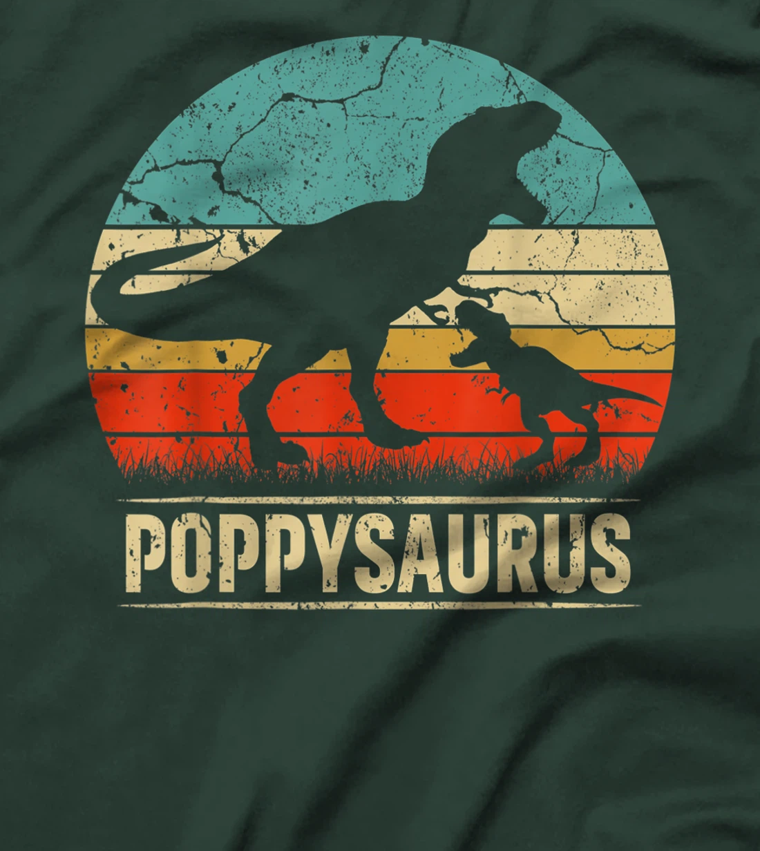 Poppysaurus T Rex Dinosaur Poppy Saurus Family Matching T-Shirt, Kid T-Shirt and Women T-Shirt