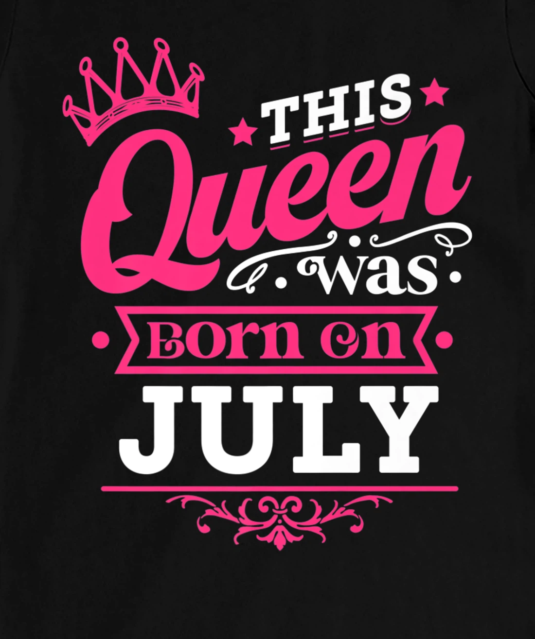 Wear Miss July Graphic Tee, This Queen Was Born On July T-Shirt, Kid T-Shirt and Women T-Shirt