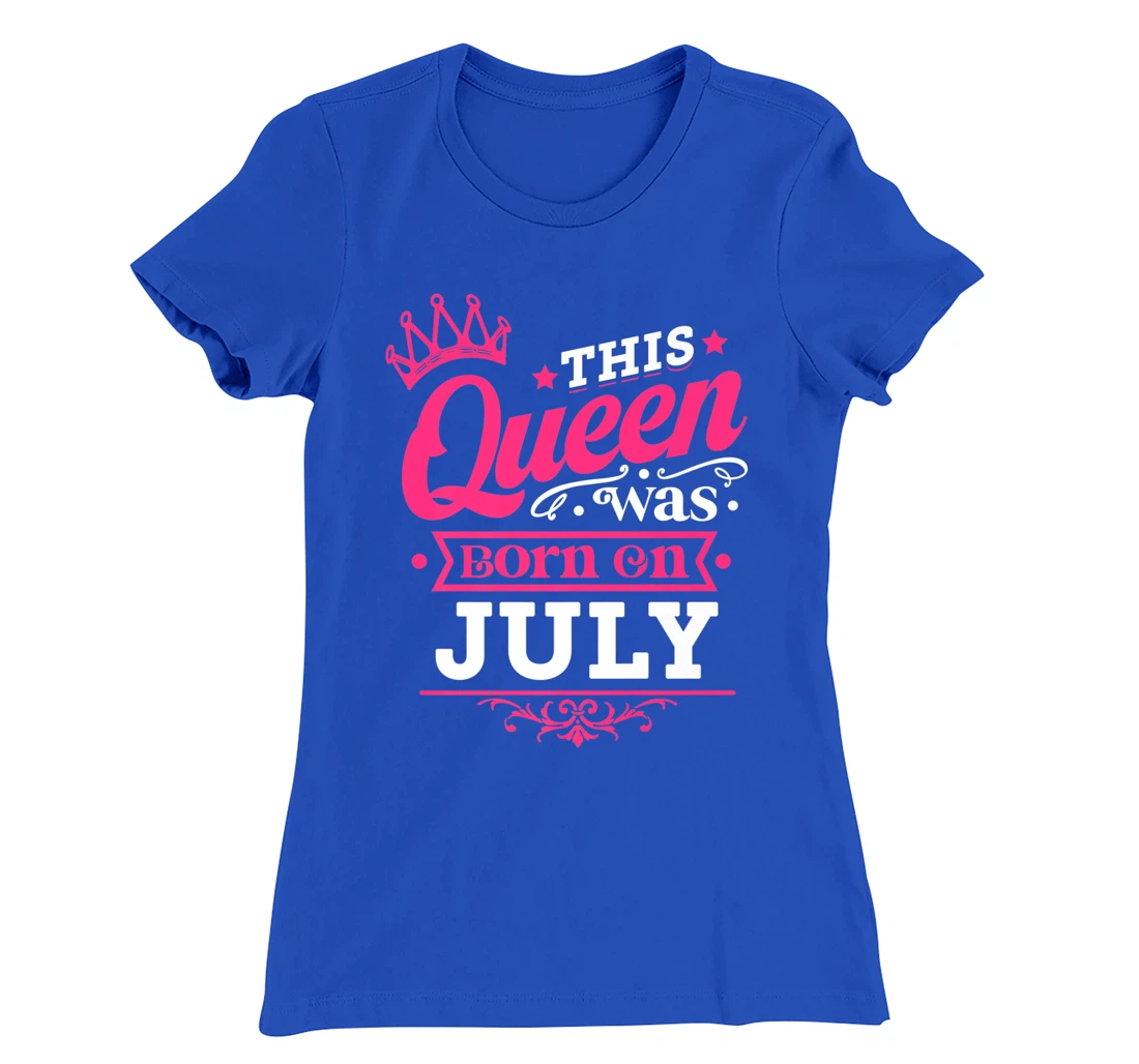 Wear Miss July Graphic Tee, This Queen Was Born On July T-Shirt, Kid T-Shirt and Women T-Shirt